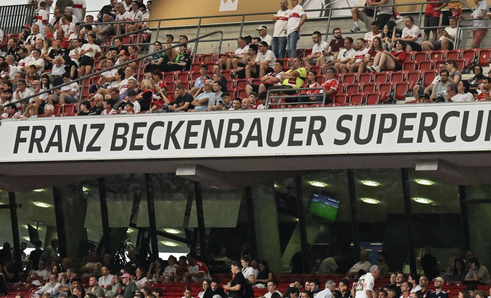 觉得德超杯没意义,斯图加特和拜仁部分球迷进行了抗议
