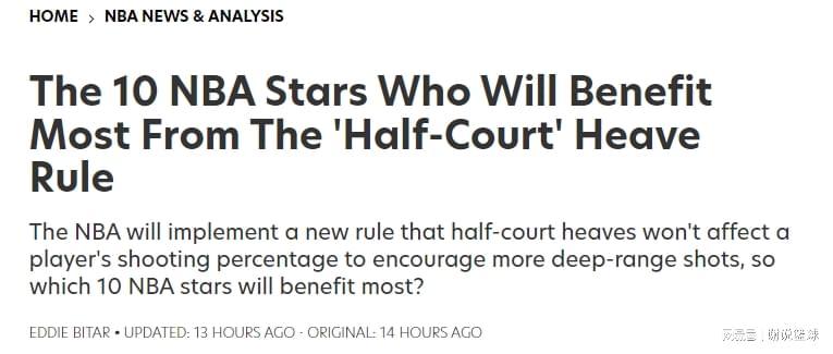乐鱼体育-谁是超远三分新规则受益者？约基奇力压库里，绝杀湖人后卫第十
