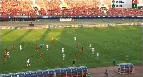 leyusports-【中超】皮纳远射科维奇点射 河南2比2扳平十人浙江